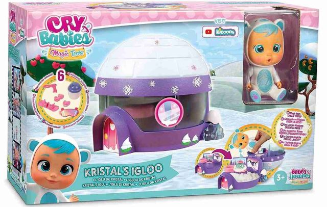 Cry Babies Iglu s bábikou Kristal