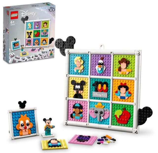 LEGO® Disney 43221 100 rokov obľúbených animovaných postáv Disney