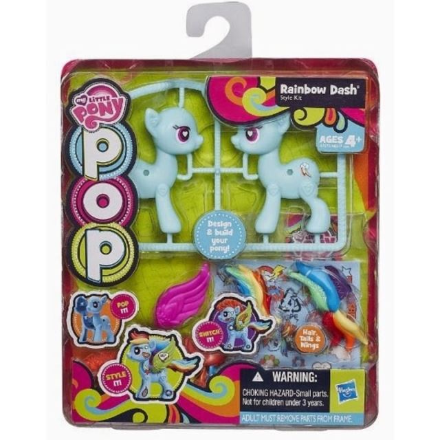 MLP My Little Pony Pop Deluxe poník s doplňky, Rainbow Dash