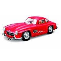 Bburago 1:24 Mercedes Benz 300SL Red