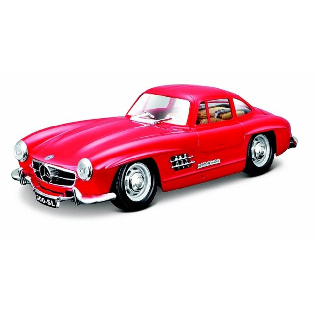 Bburago 1:24 Mercedes Benz 300SL Red