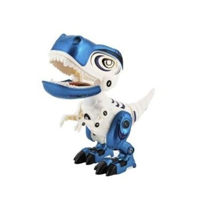 Dinosaurus se světlem a zvukem modrý