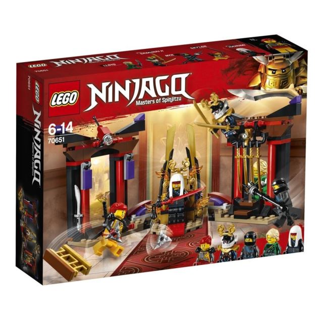 LEGO® Ninjago 70651 Závěrečný souboj v trůnním sále