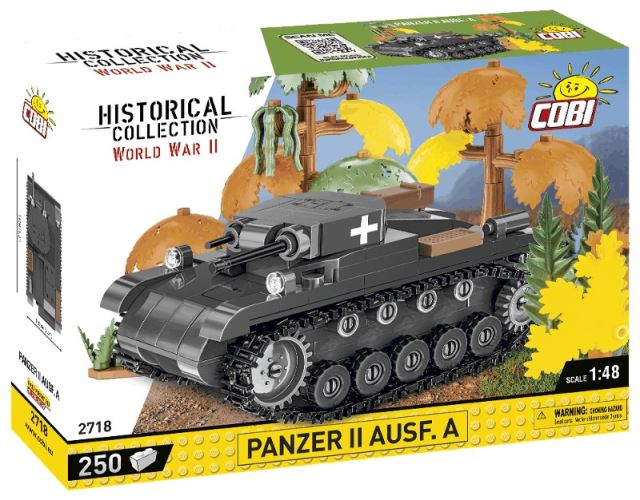Cobi 2718 Německý tank Panzer II Ausf. A