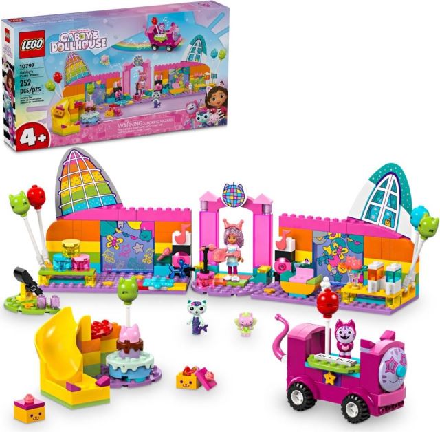 LEGO® Gabby's Dollhouse™ 10797 Gábi a její párty-místnost