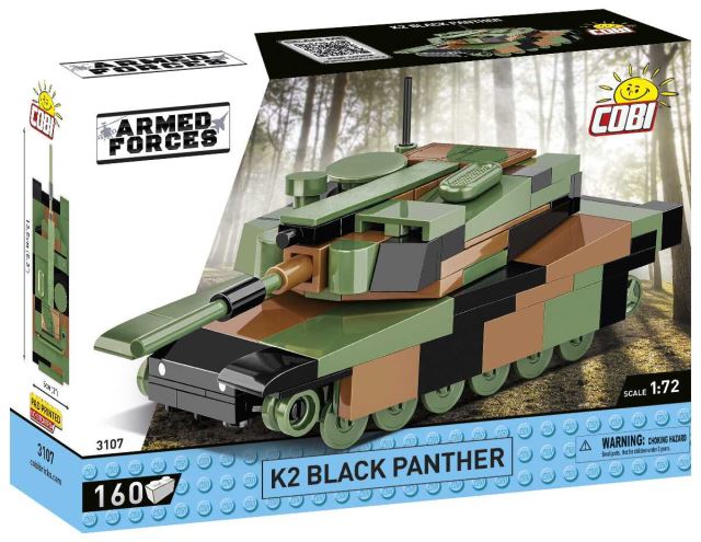 Cobi 3107 Juhokórejský tank K2 BLACK PANTHER