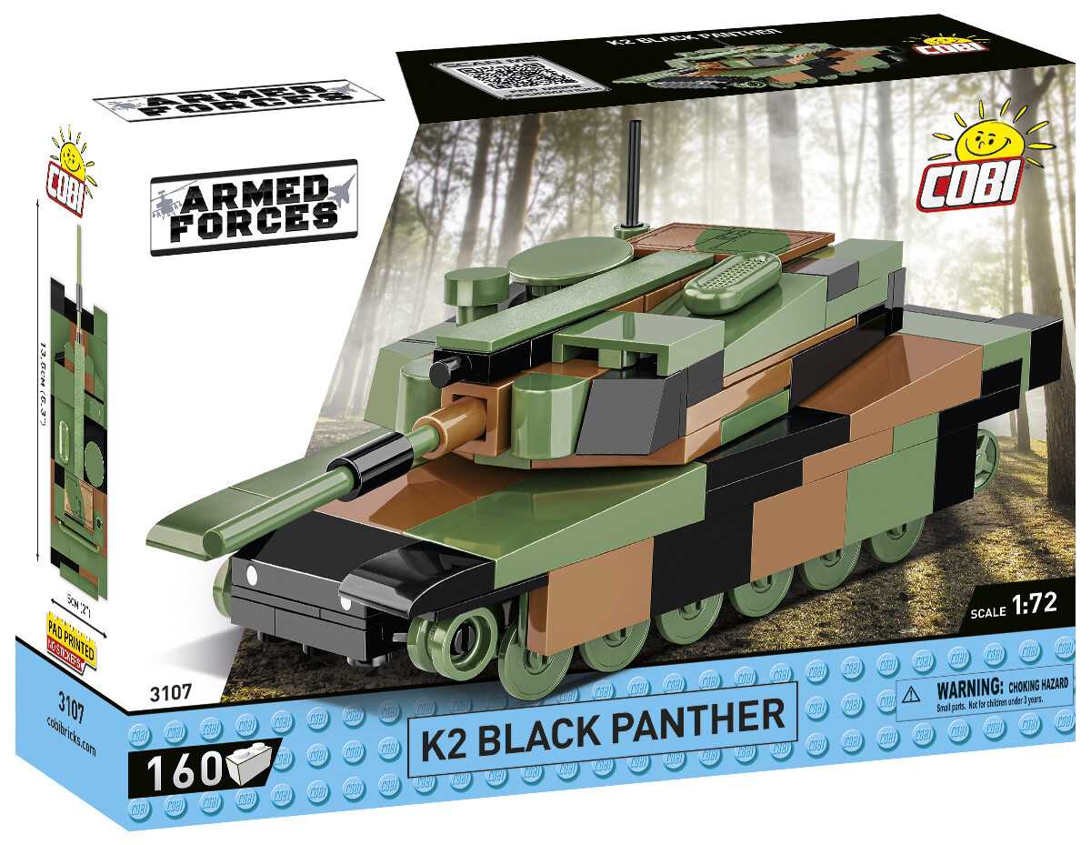 Cobi 3107 jihokorejský tank k2 black panther