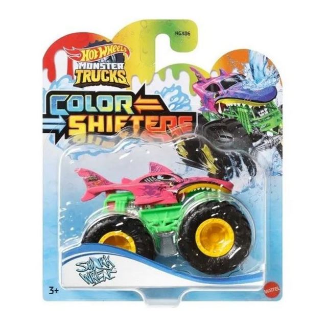 Hot Wheels® Monster Trucks Color Shifters™ SHARK WREAK, HGX09
