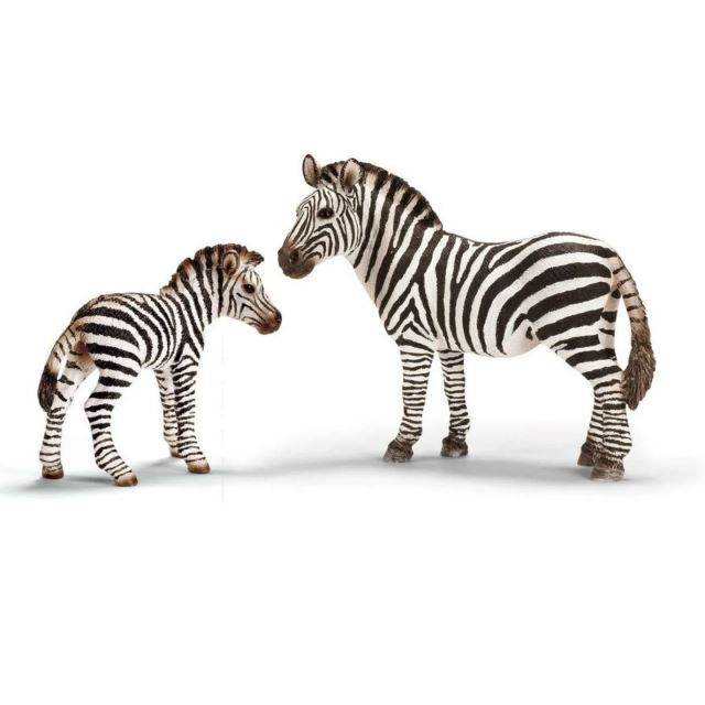 Schleich 14797 Zebra a mláďa