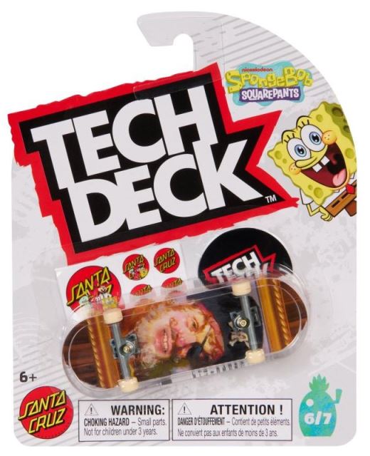 Spin Master Tech Deck fingerboard seriálovej legendy SpongeBob pirát Očko