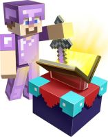 Mattel Minecraft Enchanting Room Magický pokoj Steve, GYB62 (3)