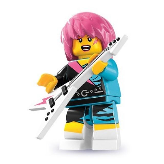 LEGO 8831 Minifigurka Rockerka