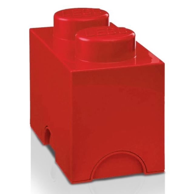 LEGO® Úložný box 125x252x181 červený