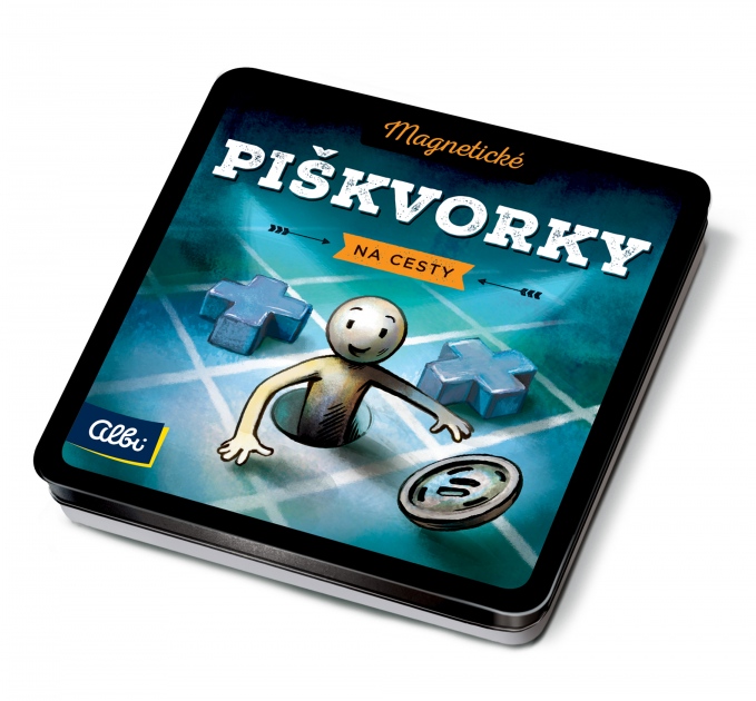 Levně Albi magnetické hry na cesty piškvorky
