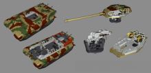 Cobi 2808 Nemecký ťažký tank Pz.Kpfw TIGER II Ausf. B KÖNIGSTIGER, 1:12 (4)