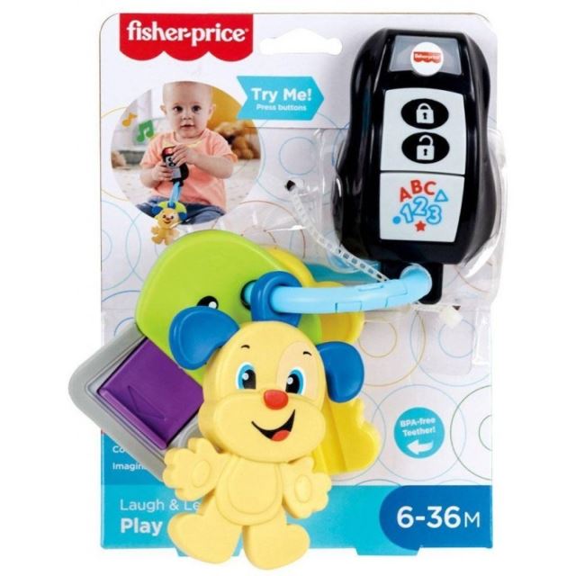 Fisher Price  Svazek klíčů CZ, Mattel GRF20