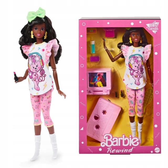 Mattel Barbie® Rewind 1980's Edition PYŽAMOVÁ PÁRTY, HJX19
