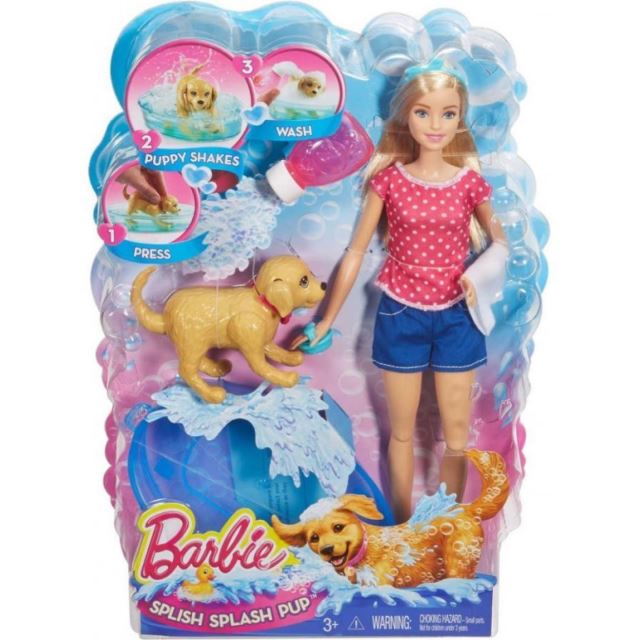 Barbie koupe pejska, Mattel DGY83