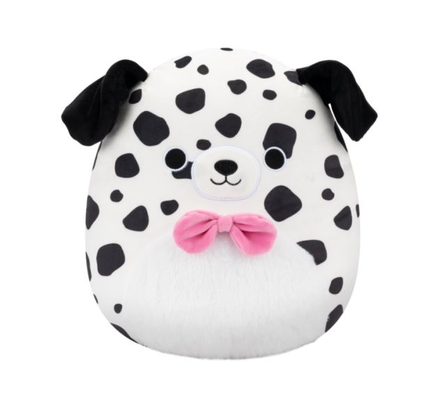 SQUISHMALLOWS Dalmatín - Dustin, 30 cm