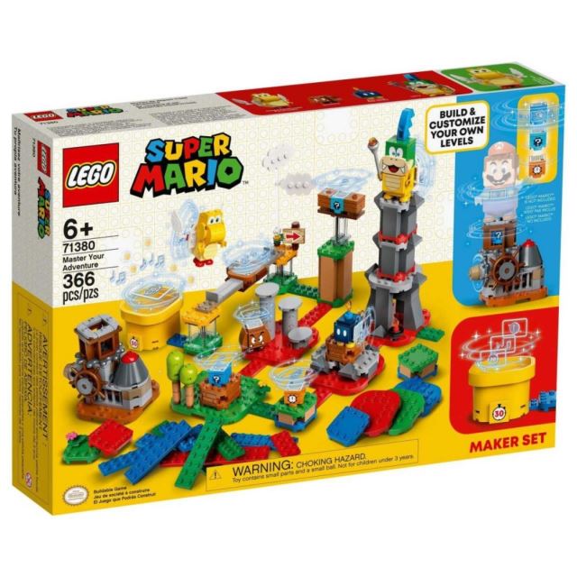 LEGO SUPER MARIO 71380 Set pro tvůrce – mistrovská dobrodružství