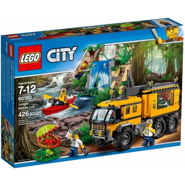 LEGO CITY 60160 Mobilní laboratoř do džungle