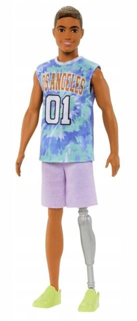 Mattel Barbie model Ken 212 s protézou nohy, HJT11