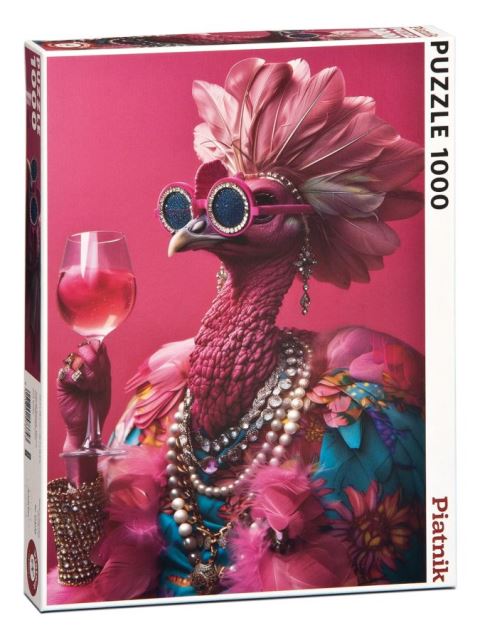 Piatnik Puzzle Pink Birdie 1000 dielov