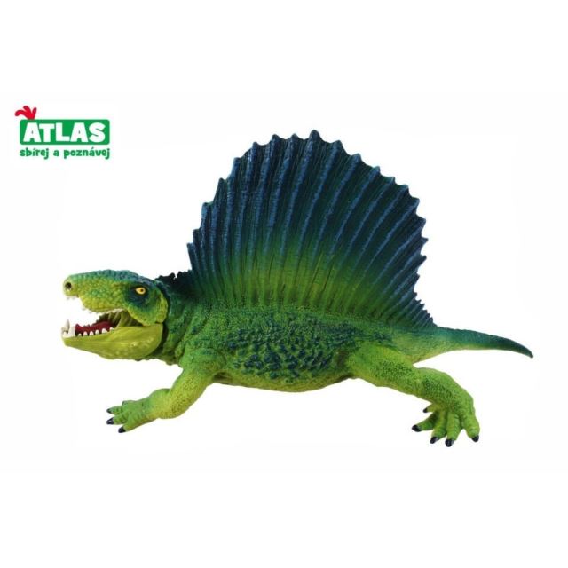 Atlas Dimetrodon zelený 15 cm