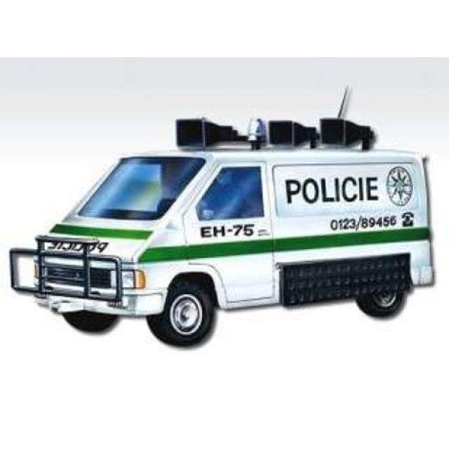 Monti 27 Policie Renault trafic 1:35