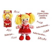 Panenka Lucinka hadrová, česky mluvící 30cm (1)