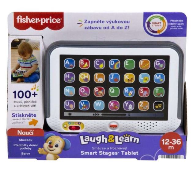 Fisher-Price® Smart Stages Tablet CZ, Mattel HXB68