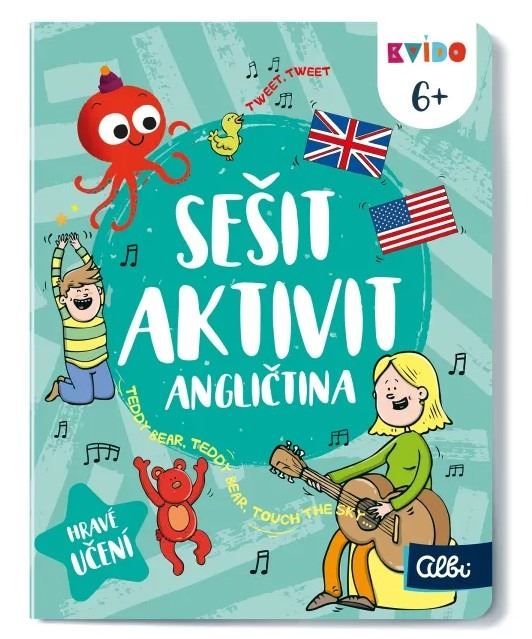Albi Kvído Zošit plný aktivít: Angličtina