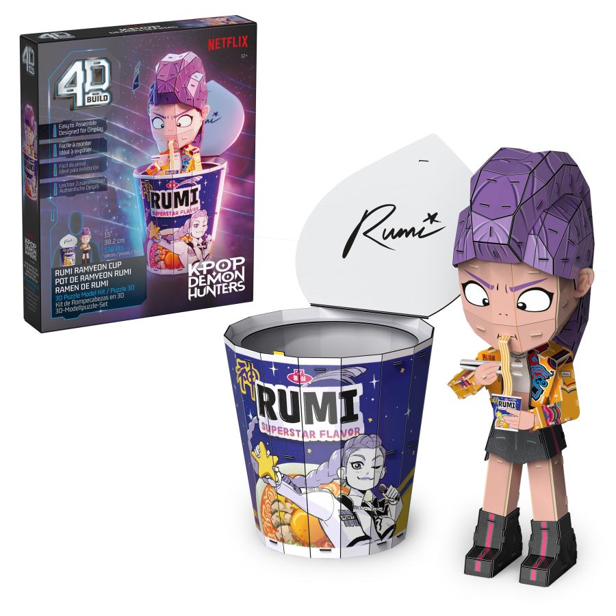 Spin master 4d puzzle fdp k-pop ramen kelímek