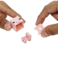 Mattel MINECRAFT Mini MOB hlava PIG, HDV77 (1)