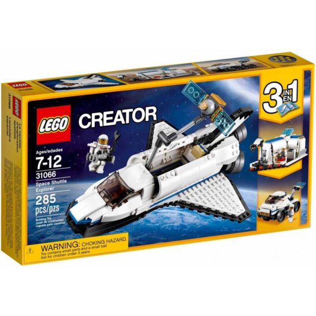 LEGO® CREATOR 31066 Vesmírný průzkumný raketoplán