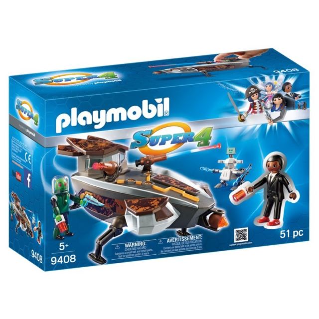 Playmobil 9408 Vesmírná loď Sykroňanů a Gene