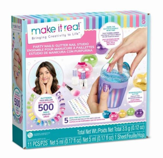 Make It Real Třpytivé párty nehty