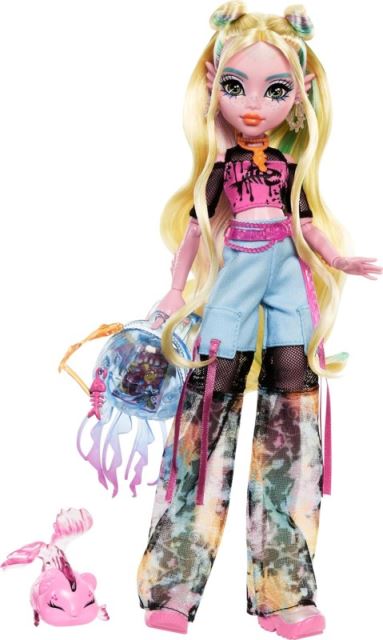 Mattel Monster High Príšerka Monsterka LAGOONA BLUE, HXH75