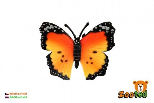 ZOOTED Motýľ Monarcha africký (babočka)