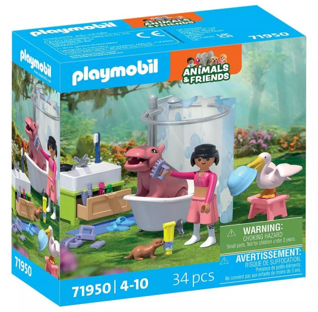 Playmobil 71950 Koupání zvířátek