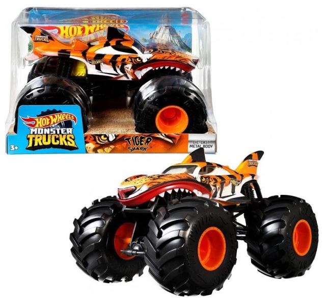 Hot Wheels® Monster Trucks TIGER SHARK 19cm, Mattel GWL14