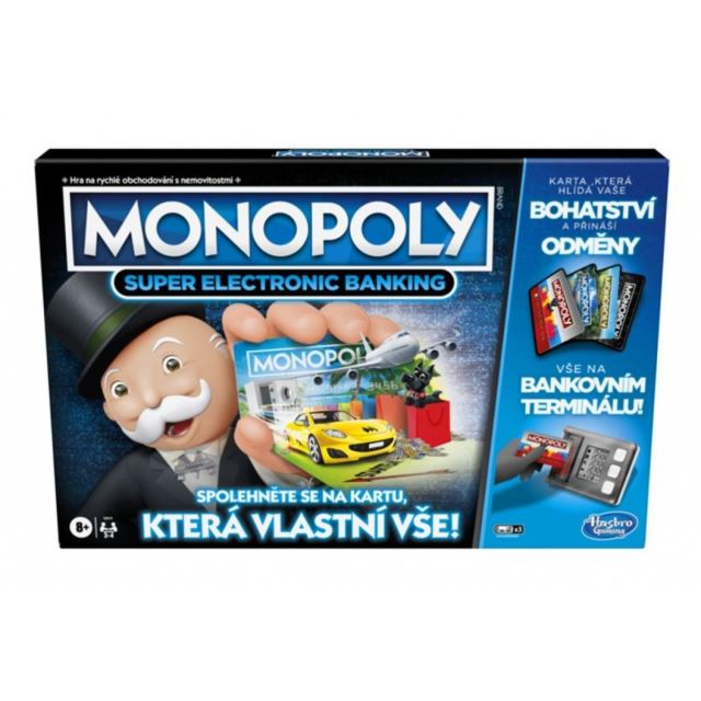 Monopoly Super elektronické bankovnictví, Hasbro E8978