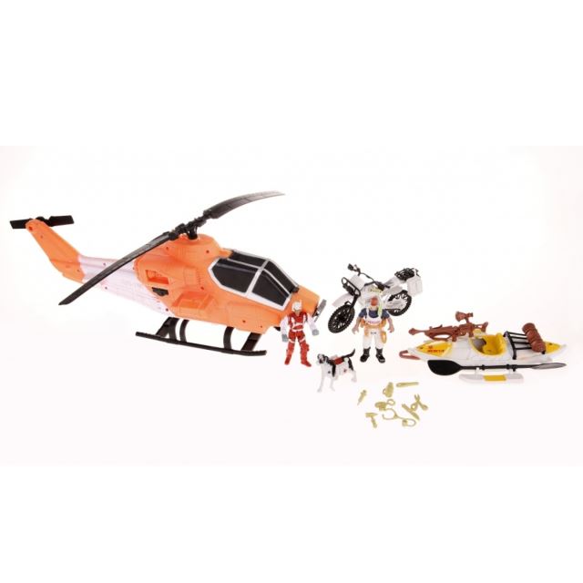 Záchranářský set s helikoptérou