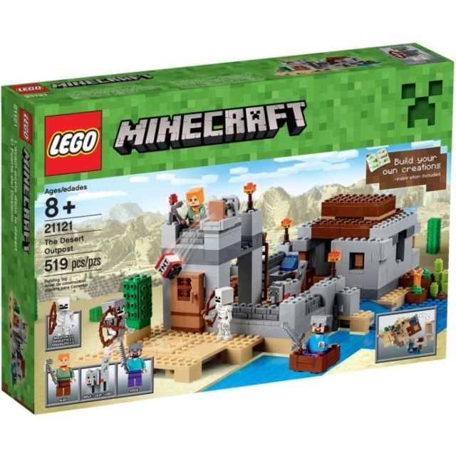 LEGO® Minecraft 21121 Pouštní hlídková stanice