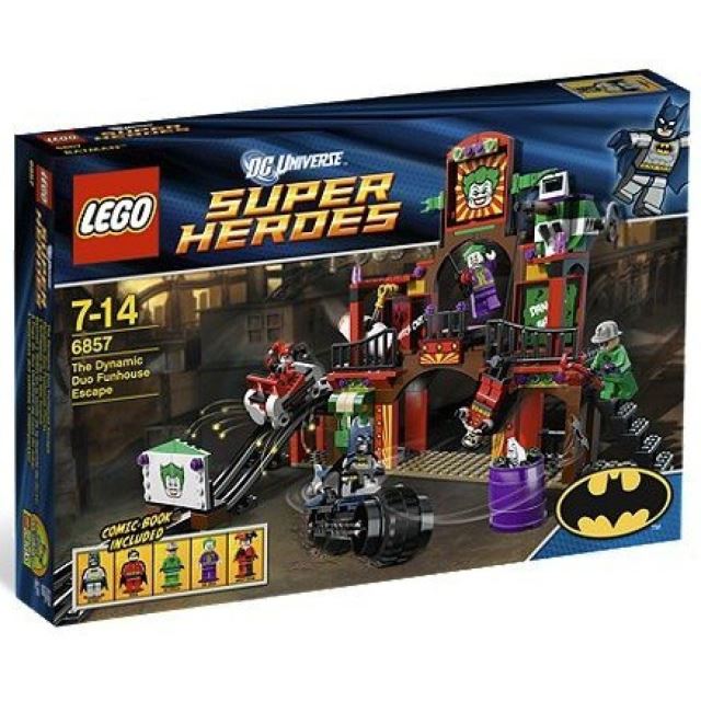 LEGO® Super Heroes 6857 Batman: Útěk z bláznivého domu