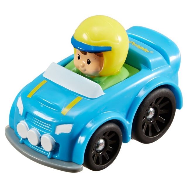 Little People mini autíčko Rally modré, Fisher Price Y3702