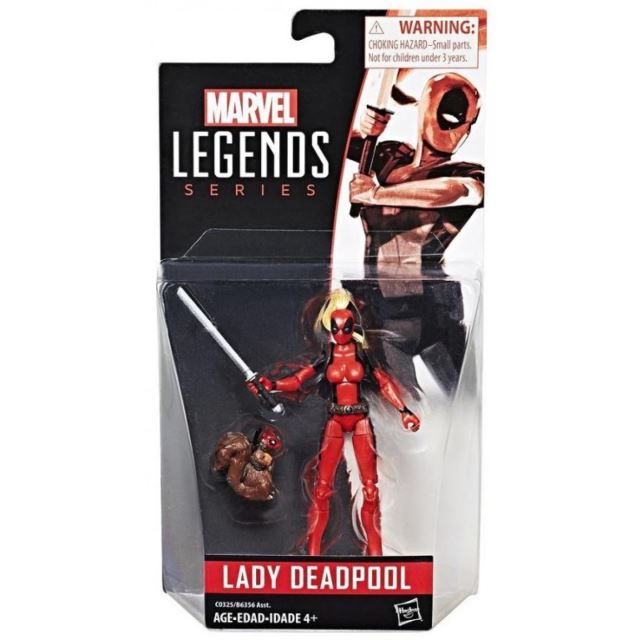 Spiderman Legends Series prémiová figurka Marvels Lady Deadpool, Hasbro C0325