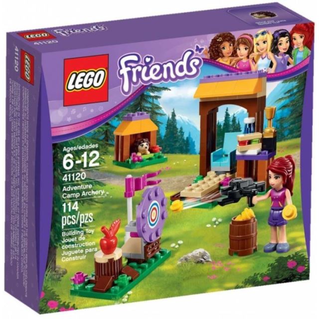 LEGO FRIENDS 41120 Dobrodružný tábor - lukostřelba