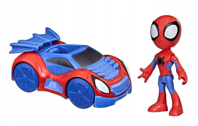 Hasbro Spiderman SPIDEY AND HIS AMAZING FRIENDS Spidey figurka a vozidlo