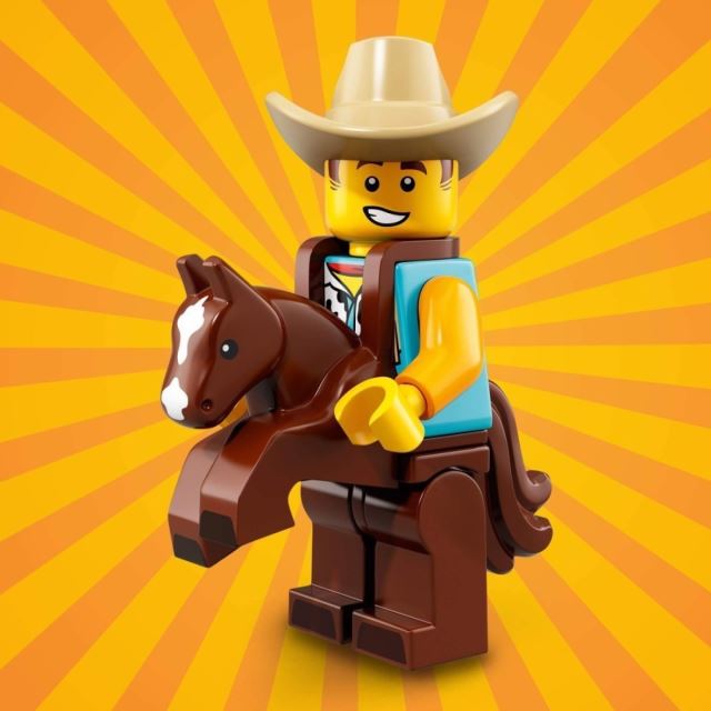 LEGO 71021 minifigurka Kostým Kovboj
